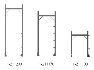 Galvanizli çelik borudan iskele çerçevesi 70 cm MATO TOBLER İSKELE VE KALIP A.Ş.