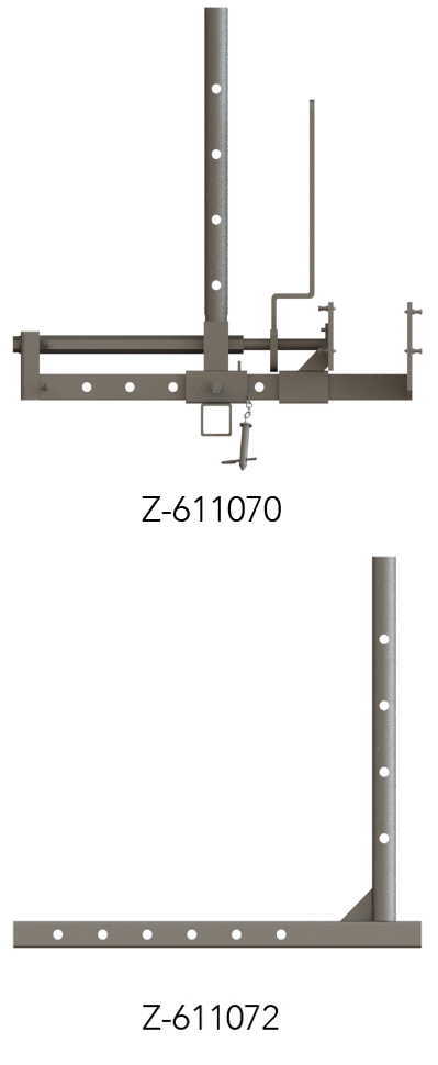 Gable railing / rafter tie MATO TOBLER İSKELE VE KALIP A.Ş.