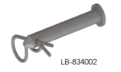 Bolt with spring cotter MATO TOBLER İSKELE VE KALIP A.Ş.