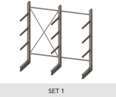 Standard models with extension elements <br> Set 1 MATO TOBLER İSKELE VE KALIP A.Ş.