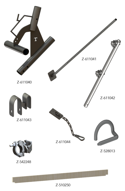 Saçak Braketi Aksesuarları MATO TOBLER İSKELE VE KALIP A.Ş.