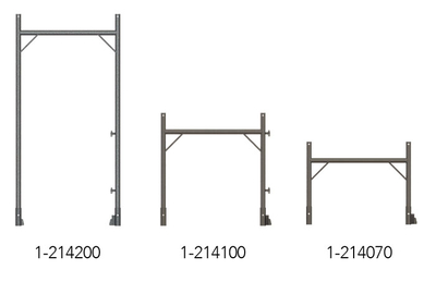 Steel scaffolding frame 100 cm Tobler AG