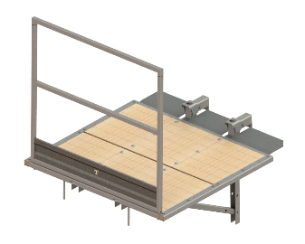 Corner and levelling platform Tobler AG