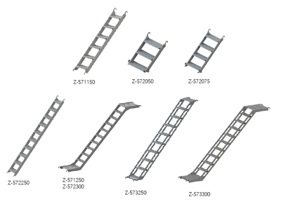Aluminum stairs with stringer Tobler AG